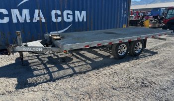 2017 Walton Tilt Deck Snowcat trailer full